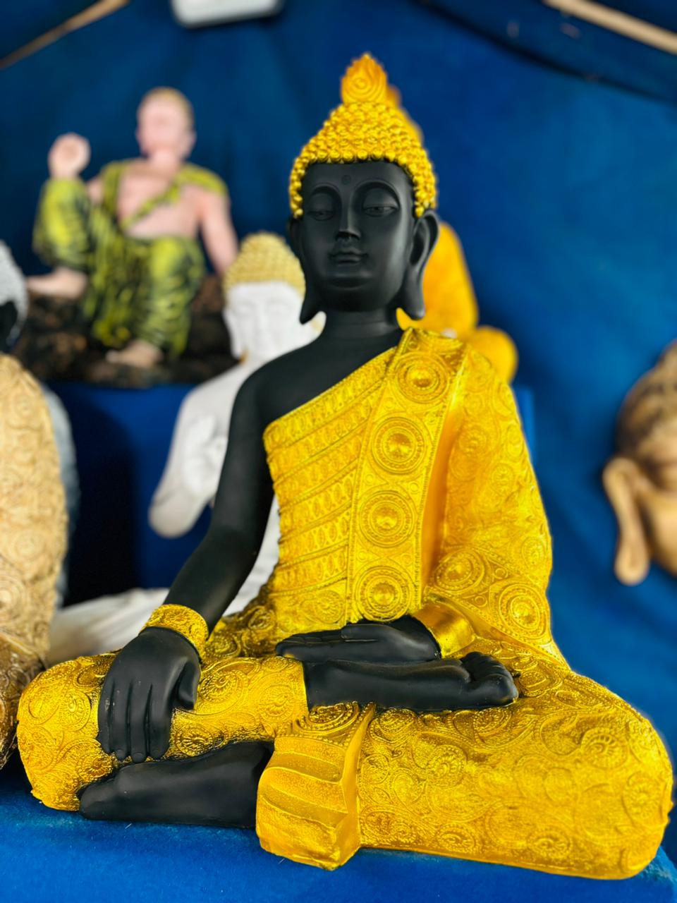 Meditation Buddha Statue polyresin showpiece/Home Decor budddha Idol Figurine murti Budddha 24 Inch