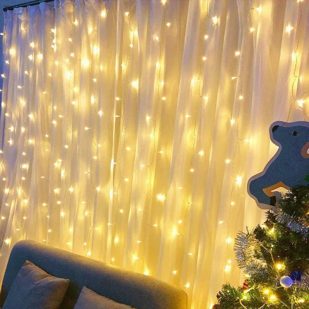 Curtain LED Lights | Warm White