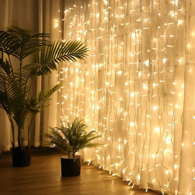 Curtain LED Lights | Warm White