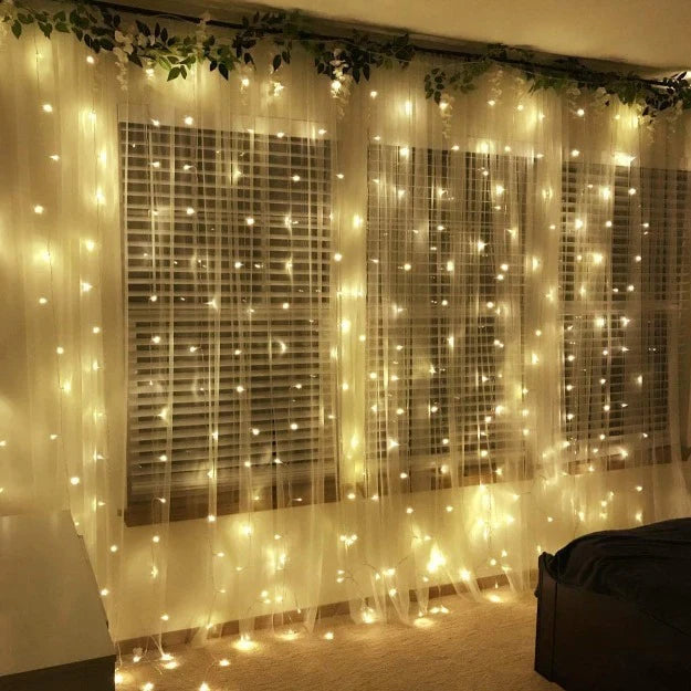 Curtain LED Lights | Warm White