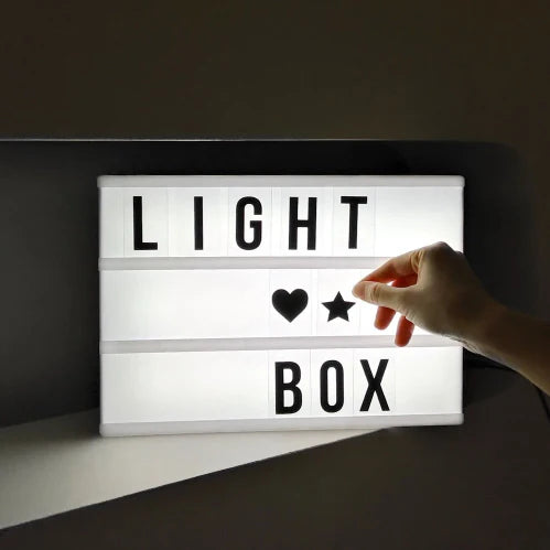 Cinematic Light Box size A4 | Black