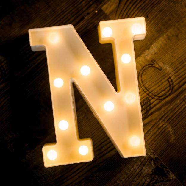 Marquee LED Letter Lights - Lit up Alphabets | 8.9" / 22.5cm Height