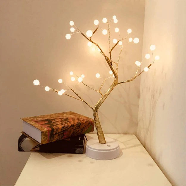 Bonsai Spirit Tree with Fairy Lights Table Lamp | Warm White