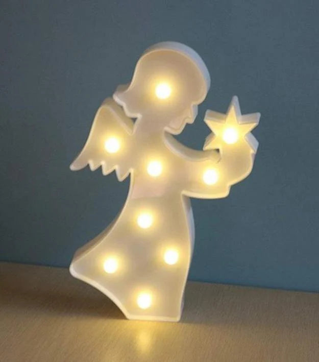 Marquee Light - Angel Shape