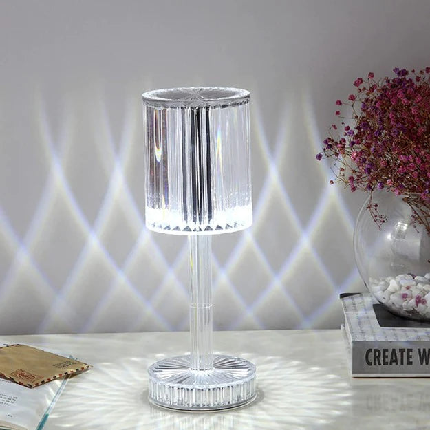 Linea Reflection Portable LED Crystal Table Lamp