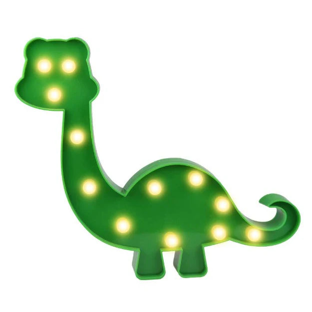 Marquee Light - Dinosaur Shape