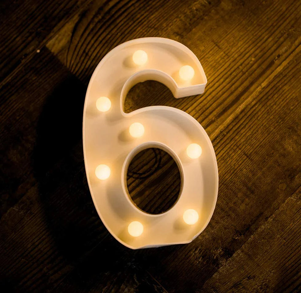 Marquee LED Letter Lights - Lit up Alphabets | 8.9" / 22.5cm Height