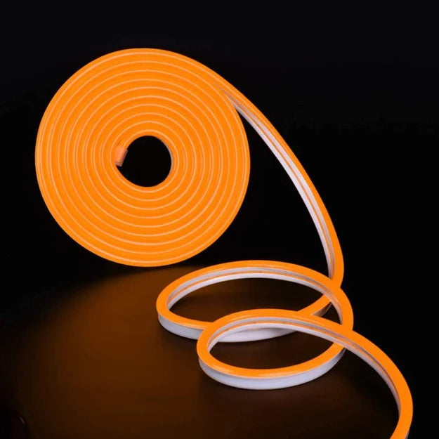 Neon Flex LED Strip Lights | Orange