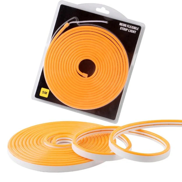 Neon Flex LED Strip Lights | Orange