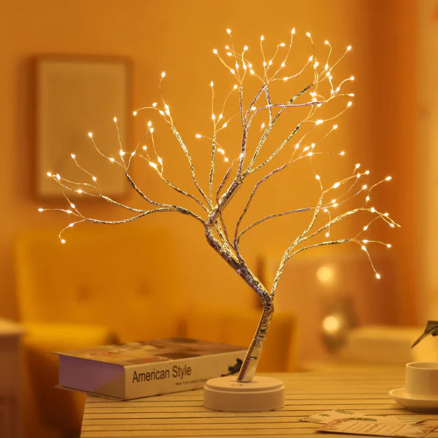 Bonsai Spirit Tree with Fairy Lights Table Lamp | Warm White