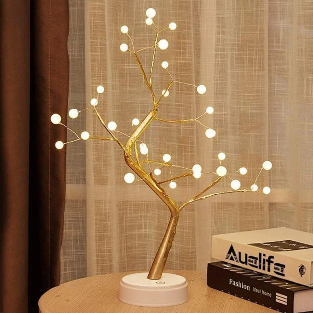 Bonsai Spirit Tree with Fairy Lights Table Lamp | Warm White