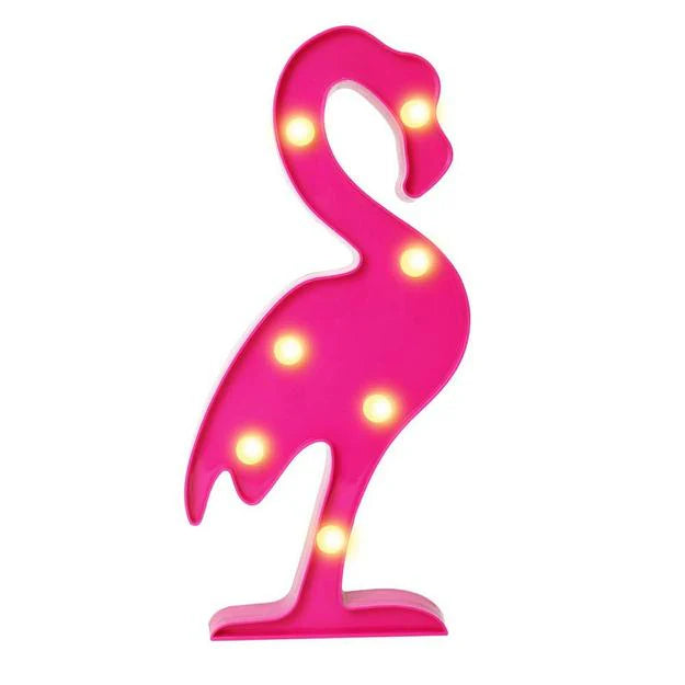 Marquee Light - Flamingo Shape