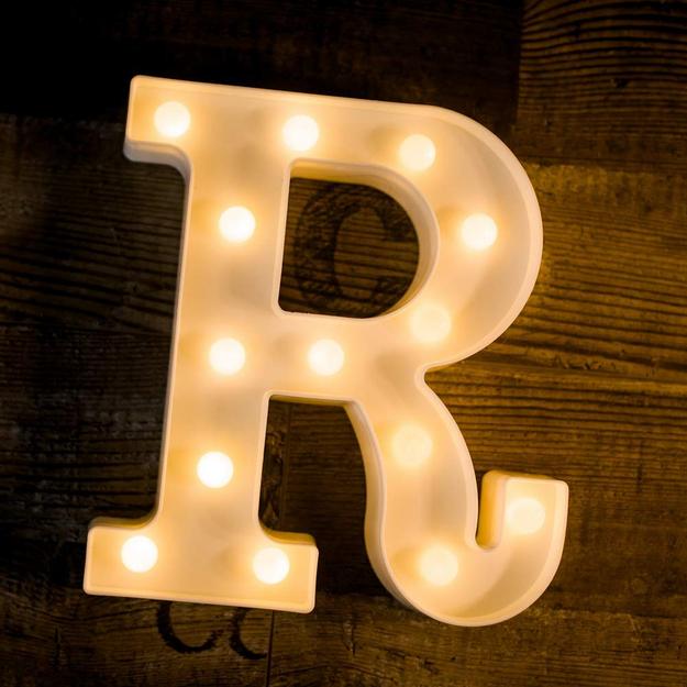 Marquee LED Letter Lights - Lit up Alphabets | 8.9" / 22.5cm Height